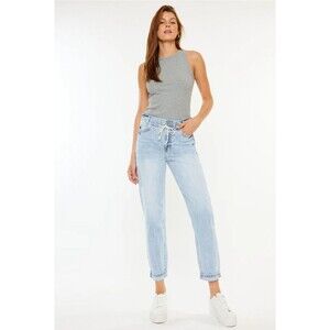 KANCAN Dahlia Ultra High‎ Rise Jeans Light Wash SIZE 13/30